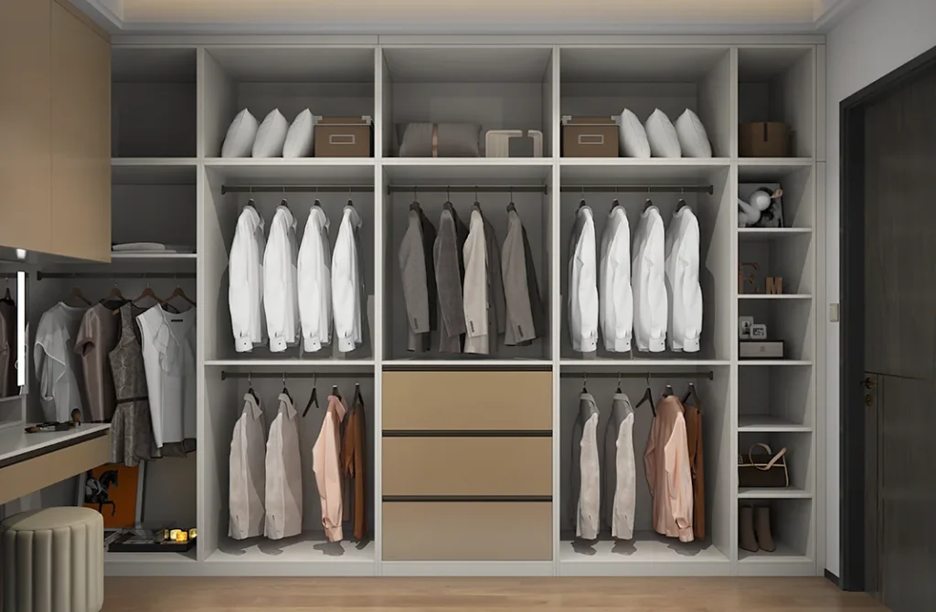 Modern Luxury Walk In Closet Dressing Room Wardrobe